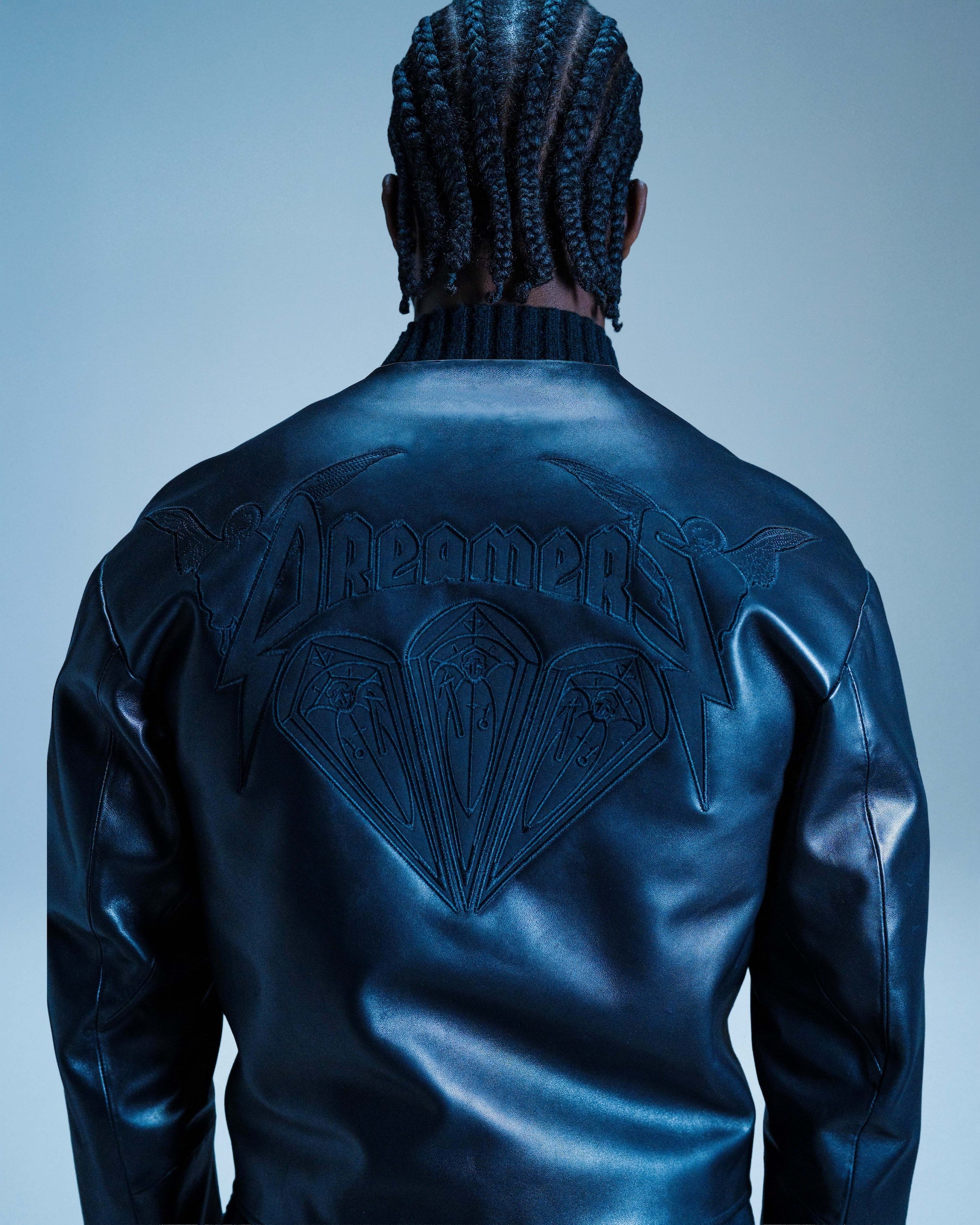 Black Seraph Skin Leather Jacket ライダース DREAMERS SERAPH LEATHER JACKET – DREAMERS DONT LOOK DOWN